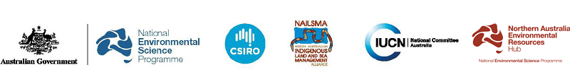 Australian Government | National Environmental Science Program | CSIRO | NAILSMA | IUCN National Committee Australia | Northern Australia Environmental Resources Hub