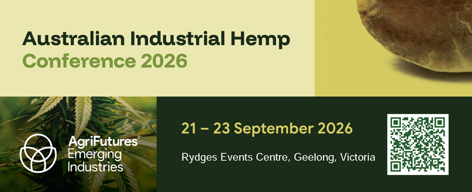 Australian Industrial Hemp Conference 2026 | AgriFutures Emerging Industries