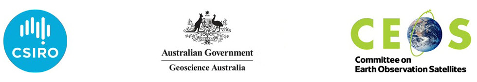 CSIRO | Australian Government - Geoscience Australia | CEOS - Committee on Earth Observation Satellites