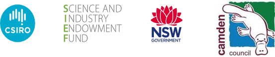 CSIRO | Science and Industry Endowment Fund | NSW Government | Camden Council