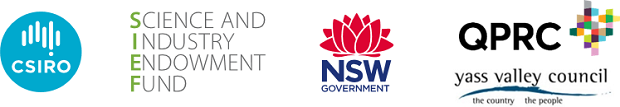 CSIRO | Science and Industry Endowment Fund | NSW Government | QPRC Yass Valley Council