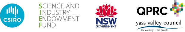 CSIRO | Science and Industry Endowment Fund | NSW Government | QPRC | Yass Valley Council