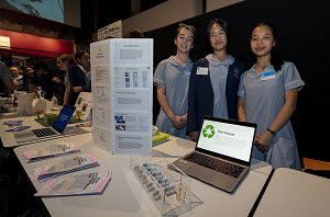 Students at the STEM CPP end-of-year showcase in Liverpool ©  CSIRO