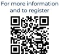 For more information and to register (QR code)