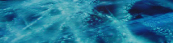 Abstract blue streaks