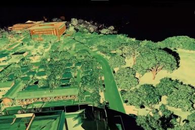 LIDAR image of Darwin