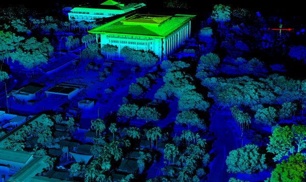 LiDAR scan around State Square by Shaun Levick 