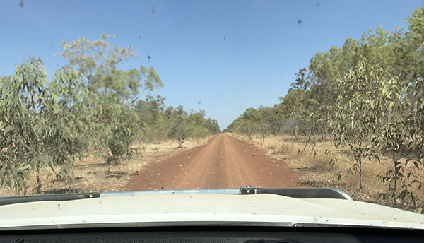 Northern Territory tracks for baseline methane study