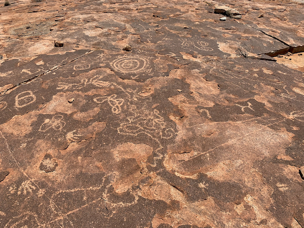 walkovers and rock carvings 