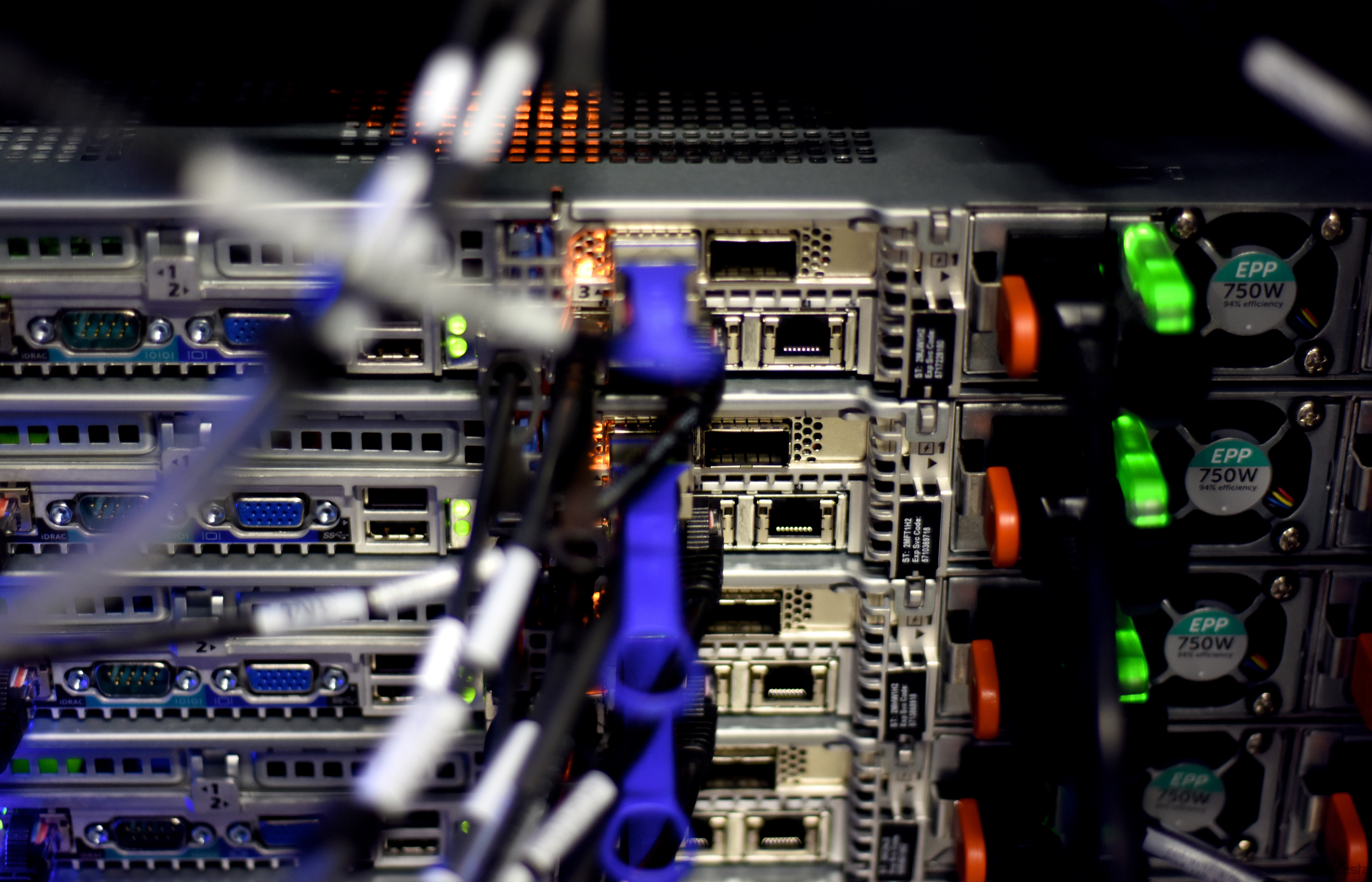 Close up view of a piece of technical equipment. 