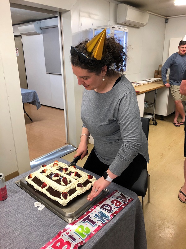 Kirsten's birthday. Credit: Simone Janney, CSIRO