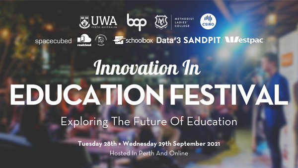 Promotional tile for the 'innovation in education' festival
