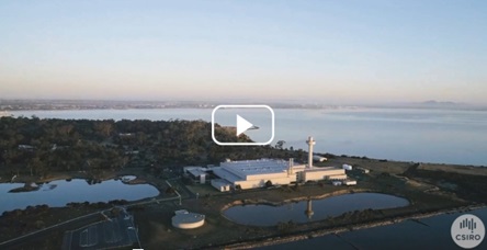 drone image aerial view of our Australian Centre for Disease Preparedness in Geelong