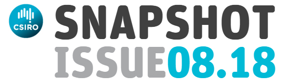 CSIRO | SNAPSHOT ISSUE 08.18