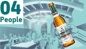 Image of gluten free beer. 