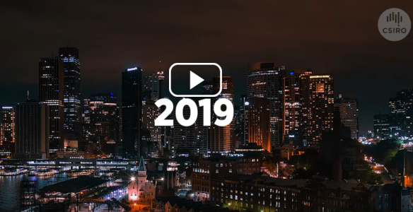 city skyline at night 