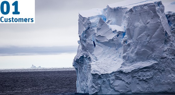 image of iceberg