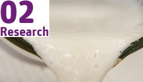 Milk being poured from a jug