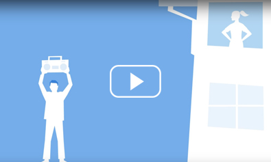 Screenshot from What is Love animation.