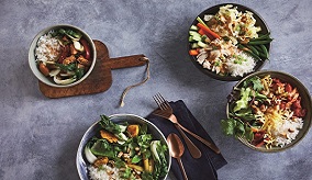 Image of food dishes