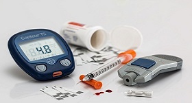 Image of diabetes testing kit